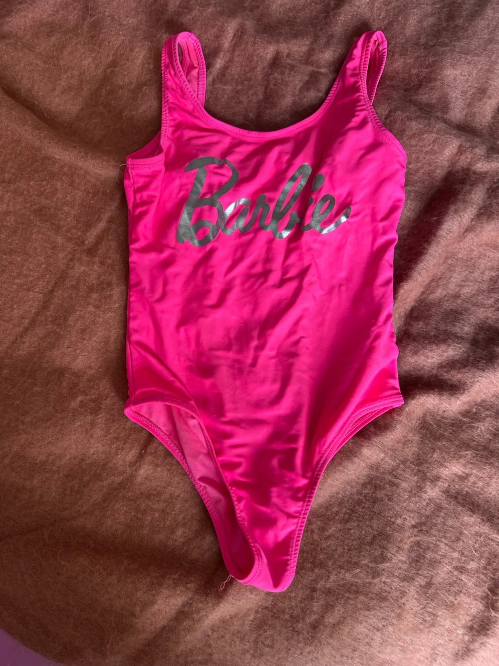 Lot of 3 Girls' One-Piece Swimsuits - Small (6/7)
